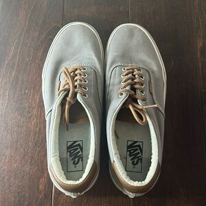 Gray VANS boat shoes